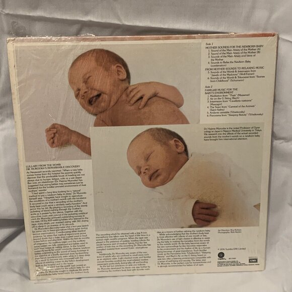 Dr. Hajime Murooka Lullaby From The Womb (Vinyl, 1974) Capitol ST-11421 NM LP - Picture 3 of 9